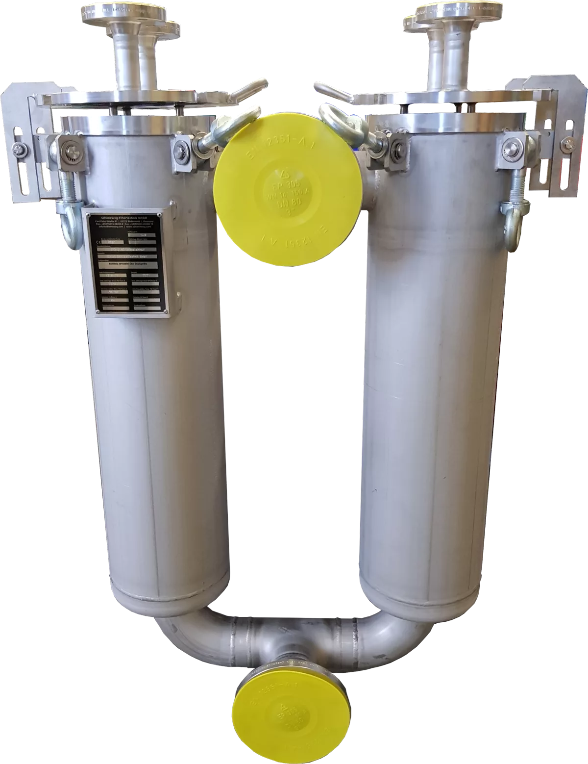 Siebkorbfilter DUPLEX-Doppeleinheit